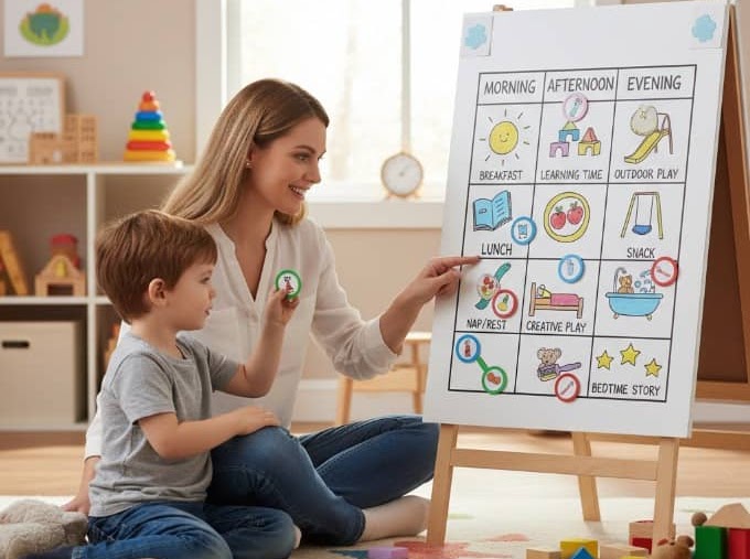 Creating a Balanced Daily Routine for Preschoolers