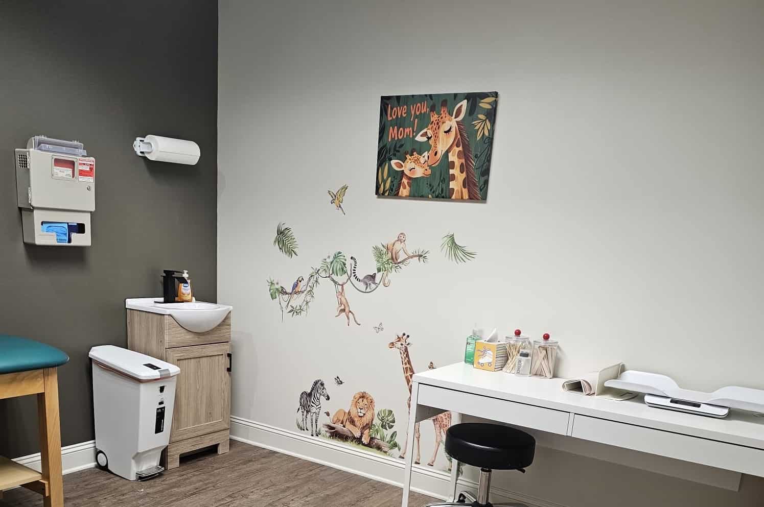 YouBelong Pediatrics Clinic interior in Suwanee Georgia USA